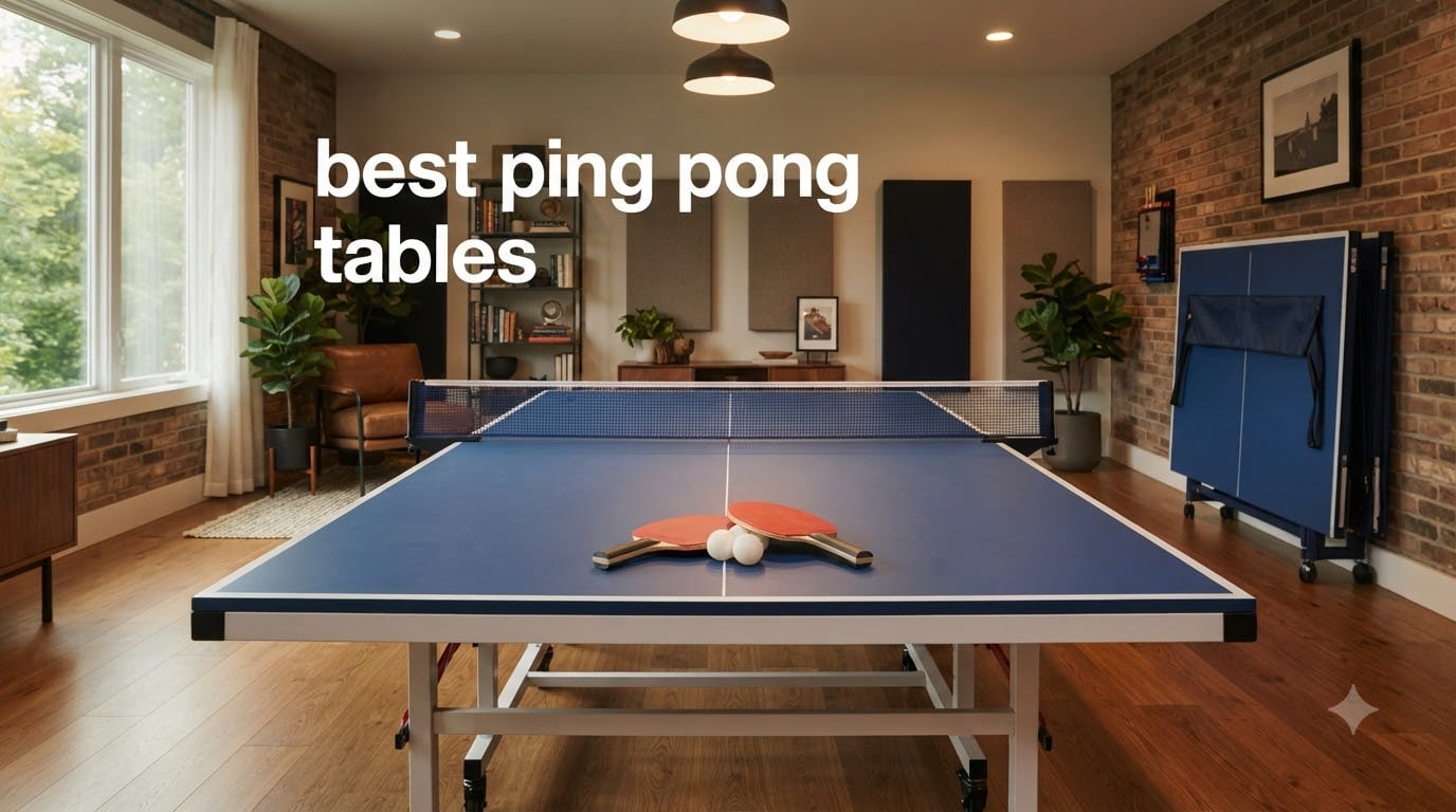 best ping pong tables