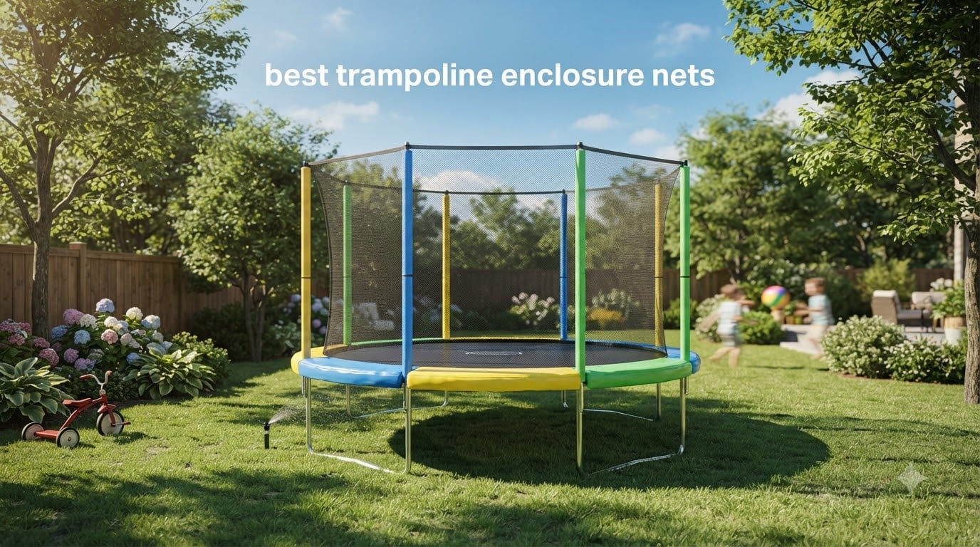best trampoline enclosure nets