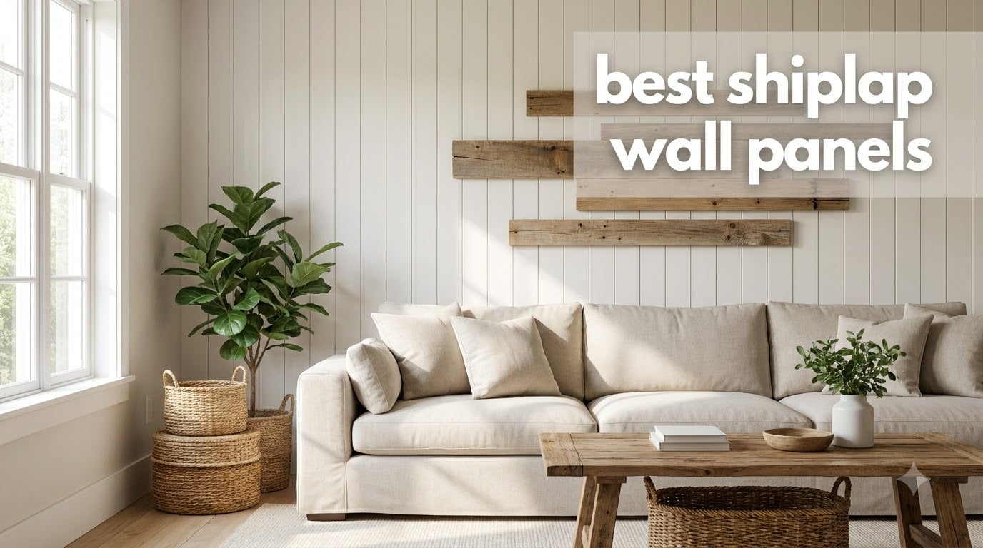 best shiplap wall panels