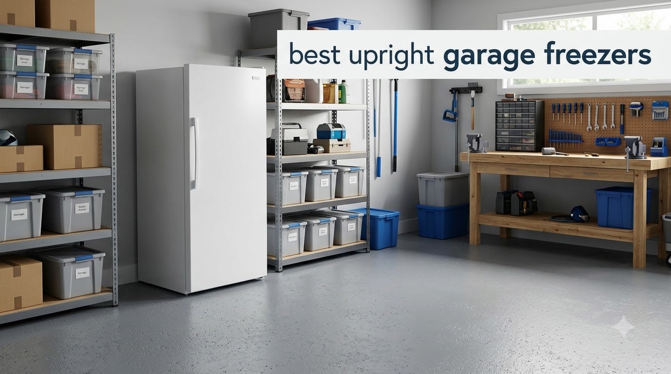 best upright garage freezers