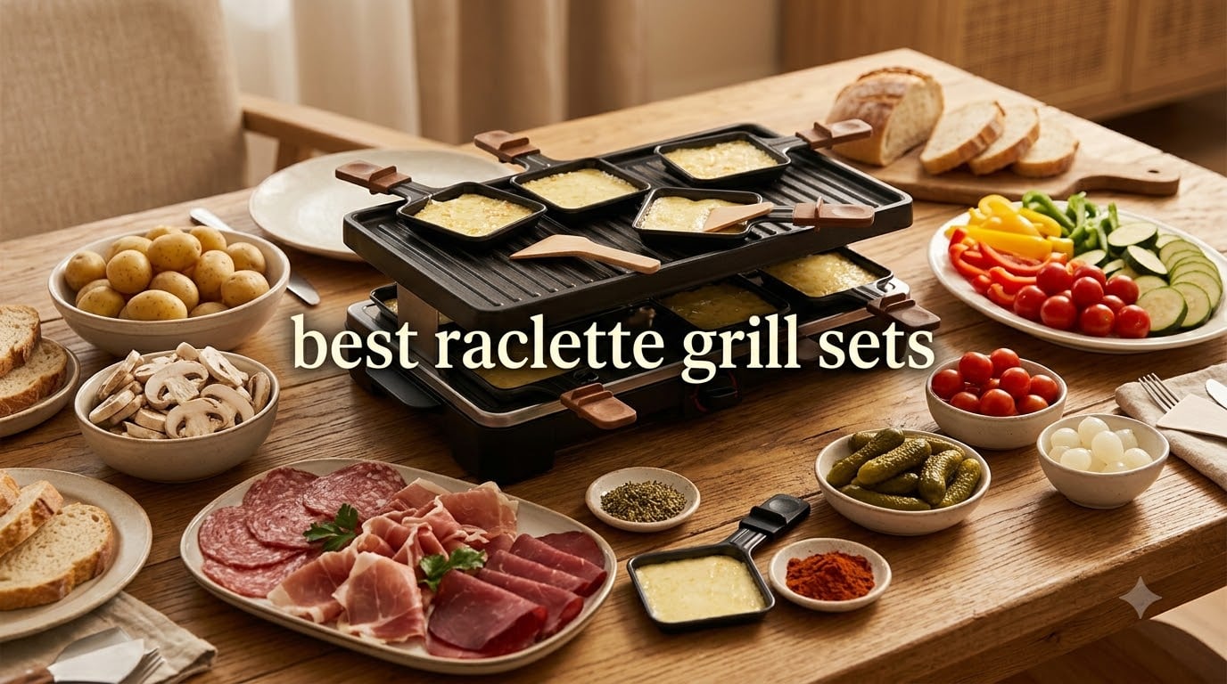 best raclette grill sets