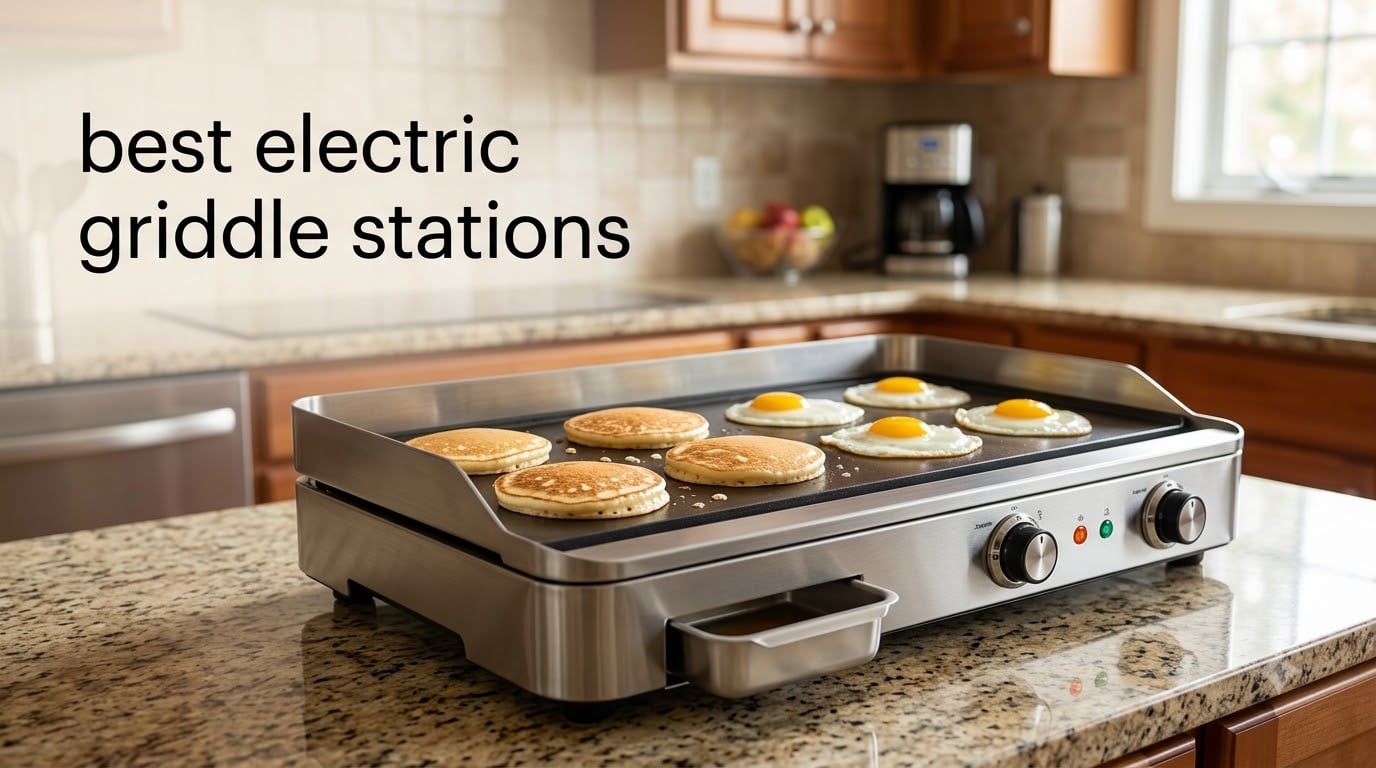 best electric griddle stations
