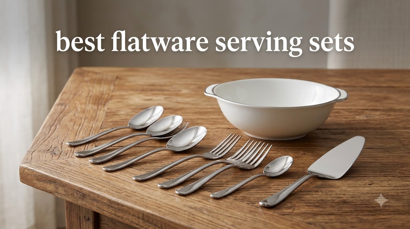 best flatware serving sets