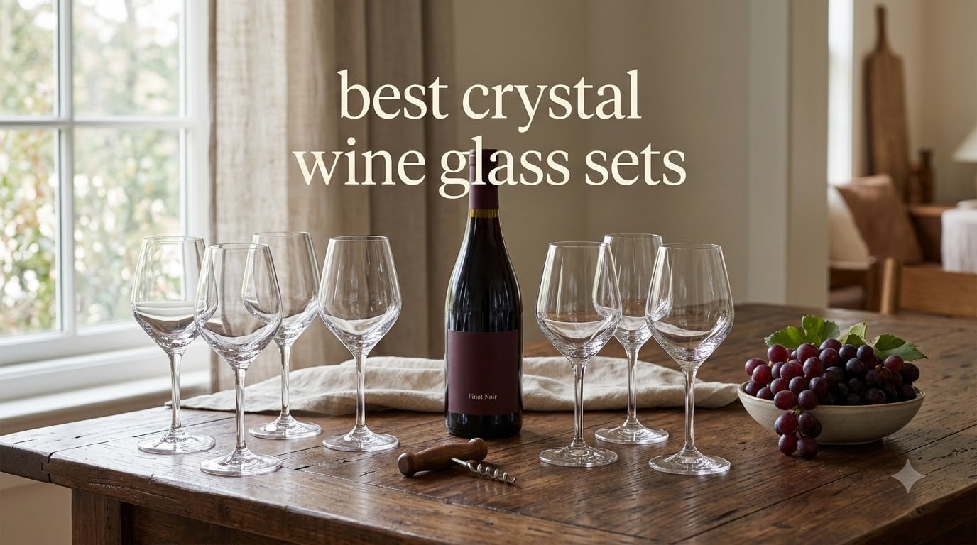 best crystal wine glass sets