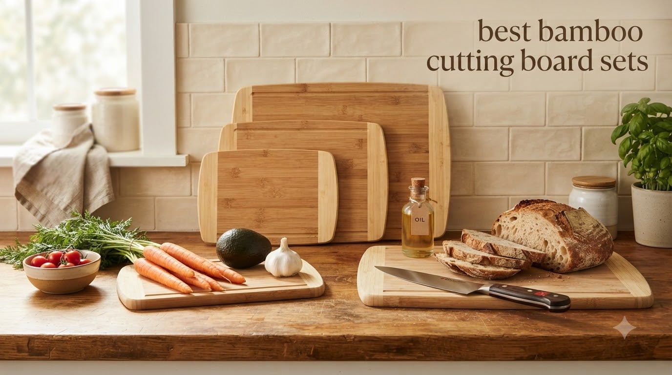 best bamboo cutting board sets