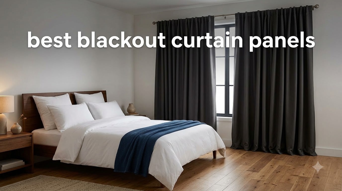best blackout curtain panels