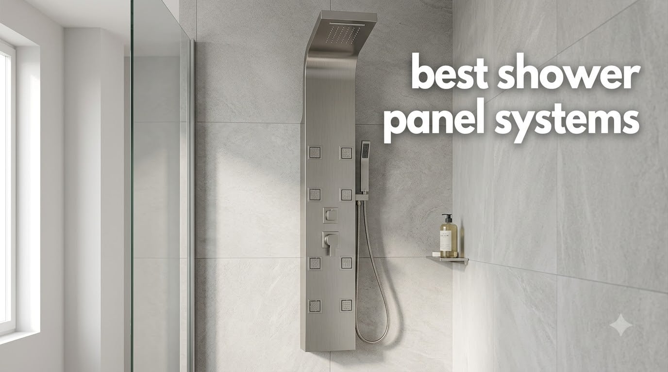 best shower panel systems