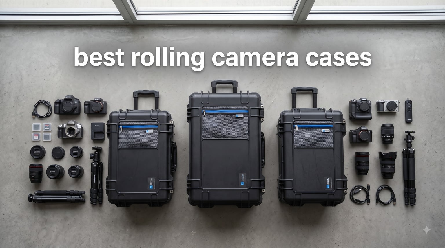 best rolling camera cases