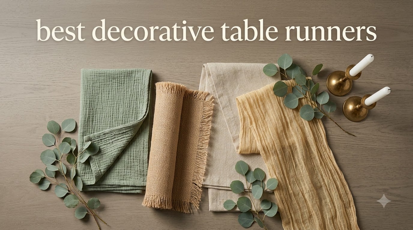 best decorative table runners