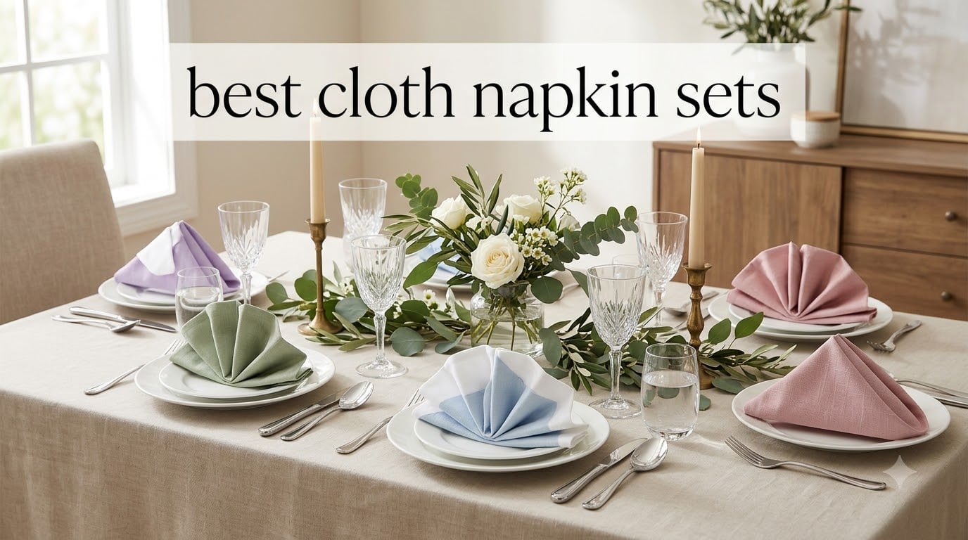 best cloth napkin sets