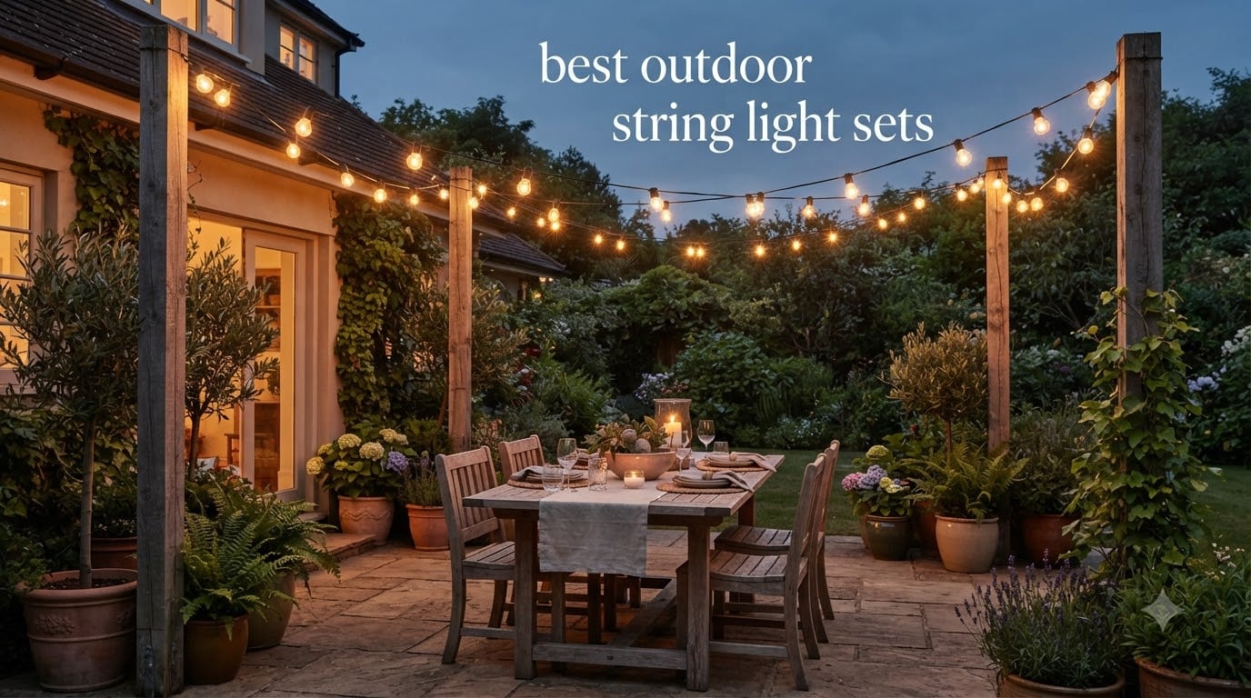 best outdoor string light sets