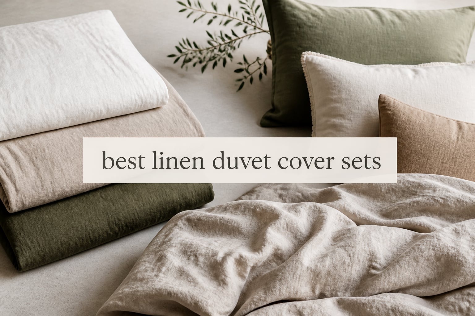 best linen duvet cover sets