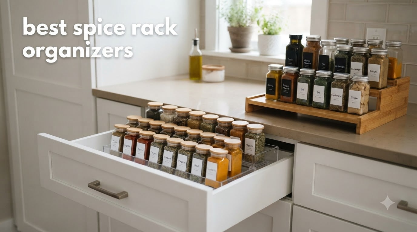 best spice rack organizers