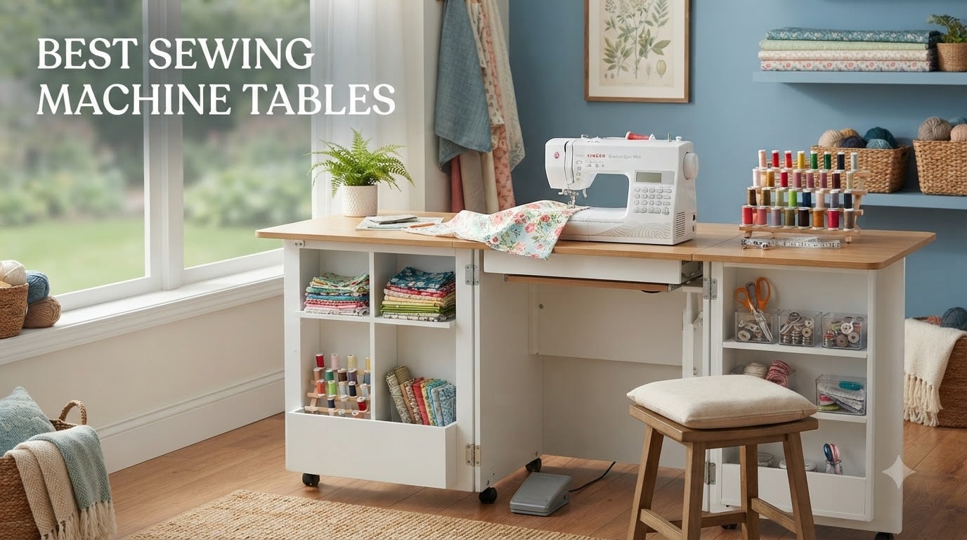 best sewing machine tables