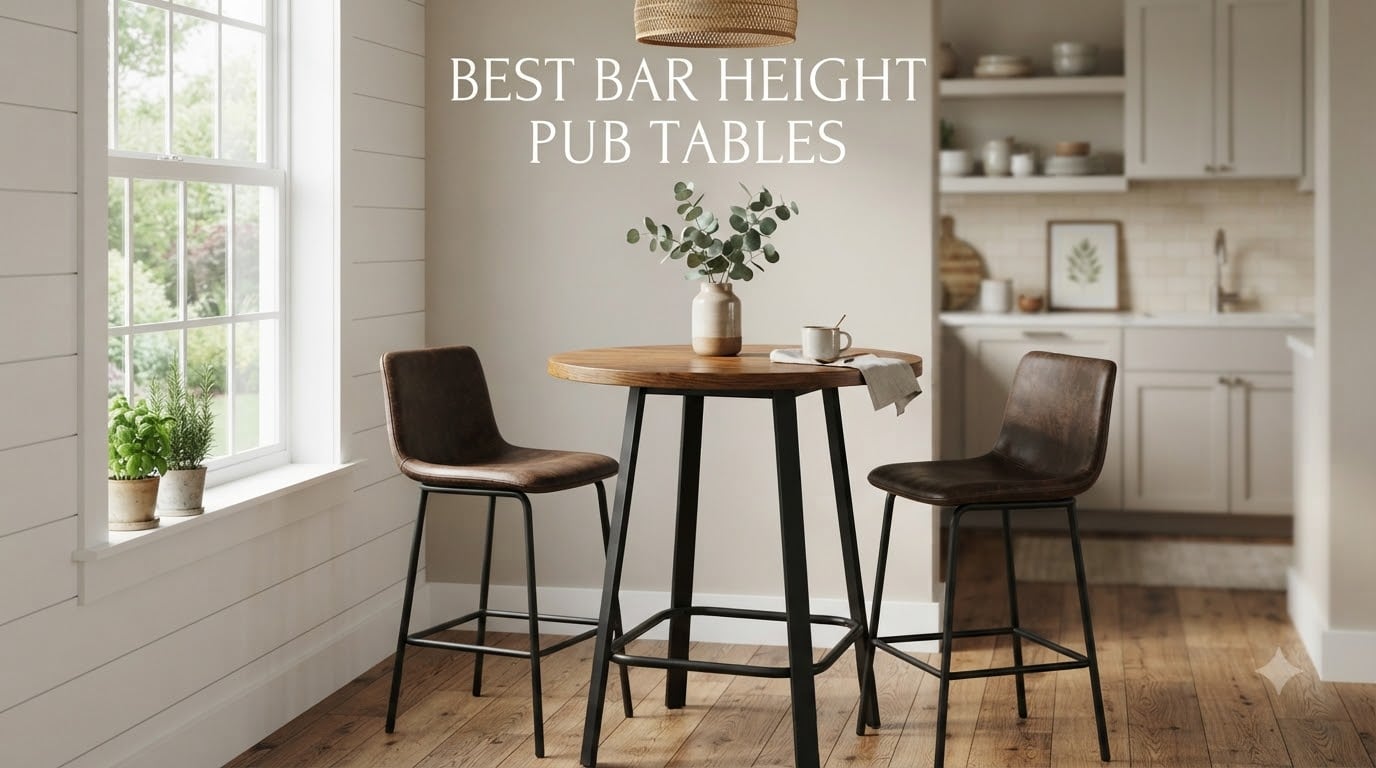 best bar height pub tables