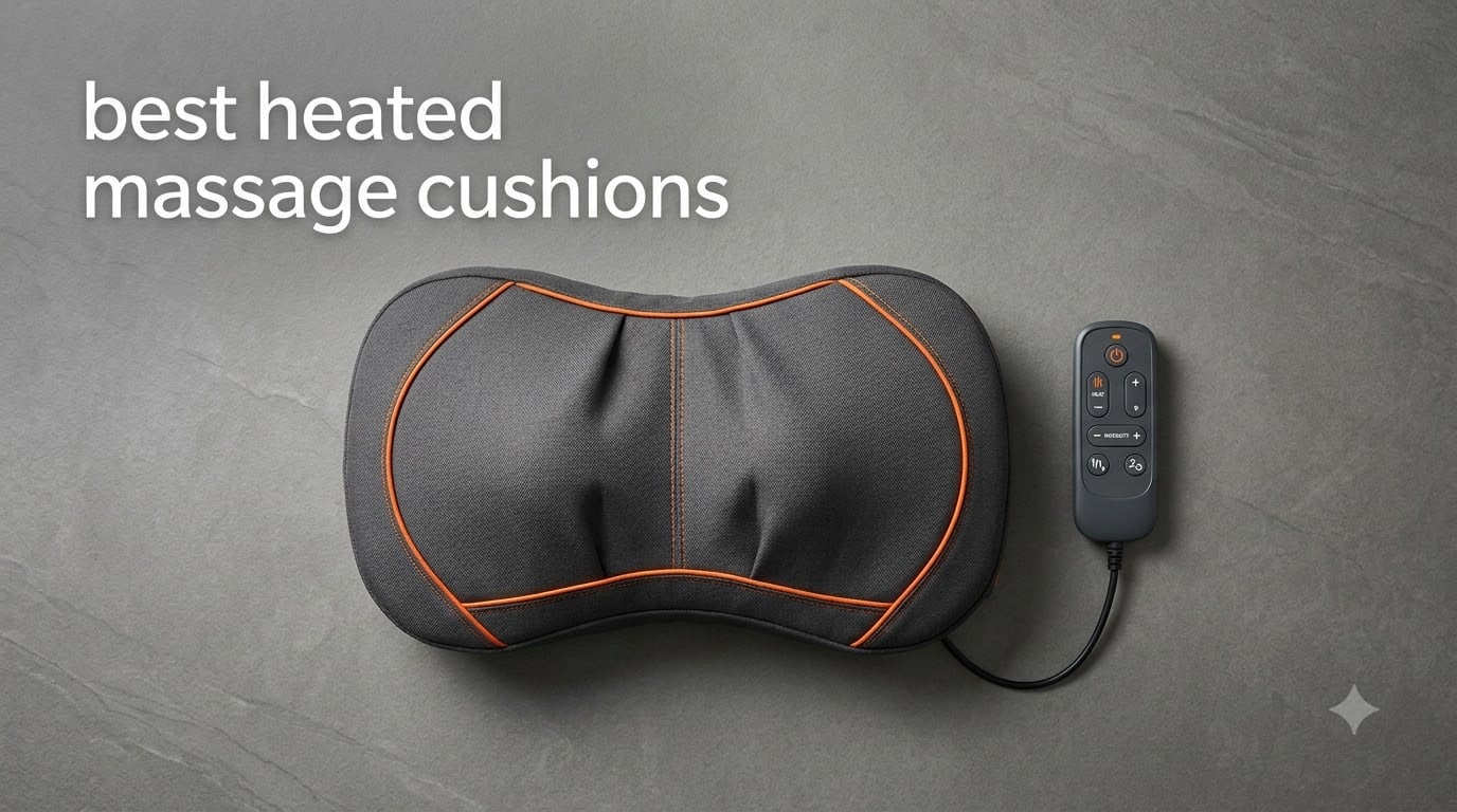 best heated massage cushions