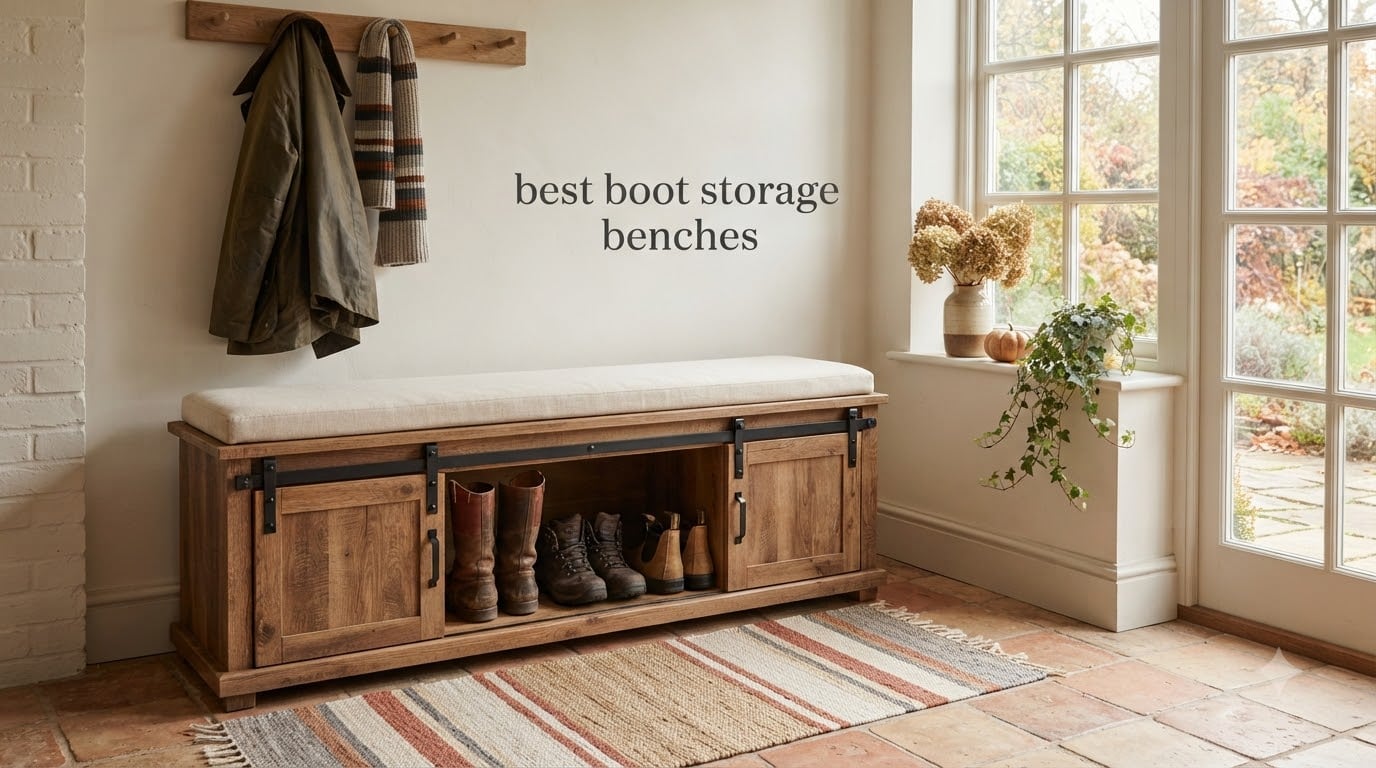 best boot storage benches