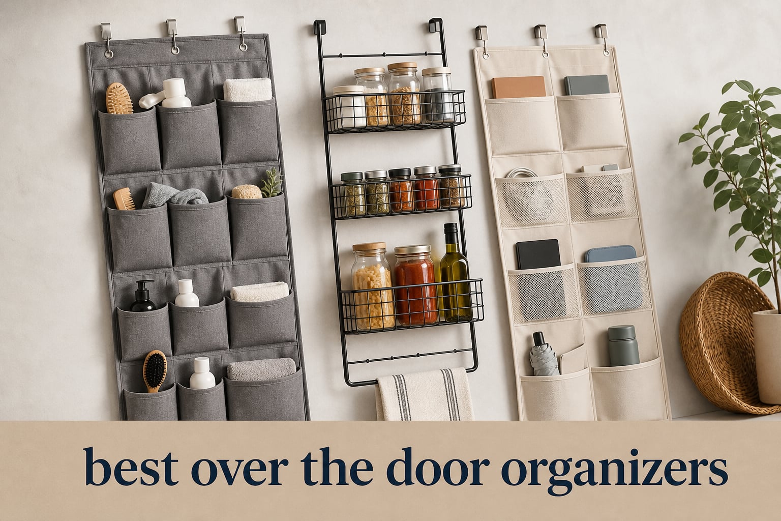 best over the door organizers