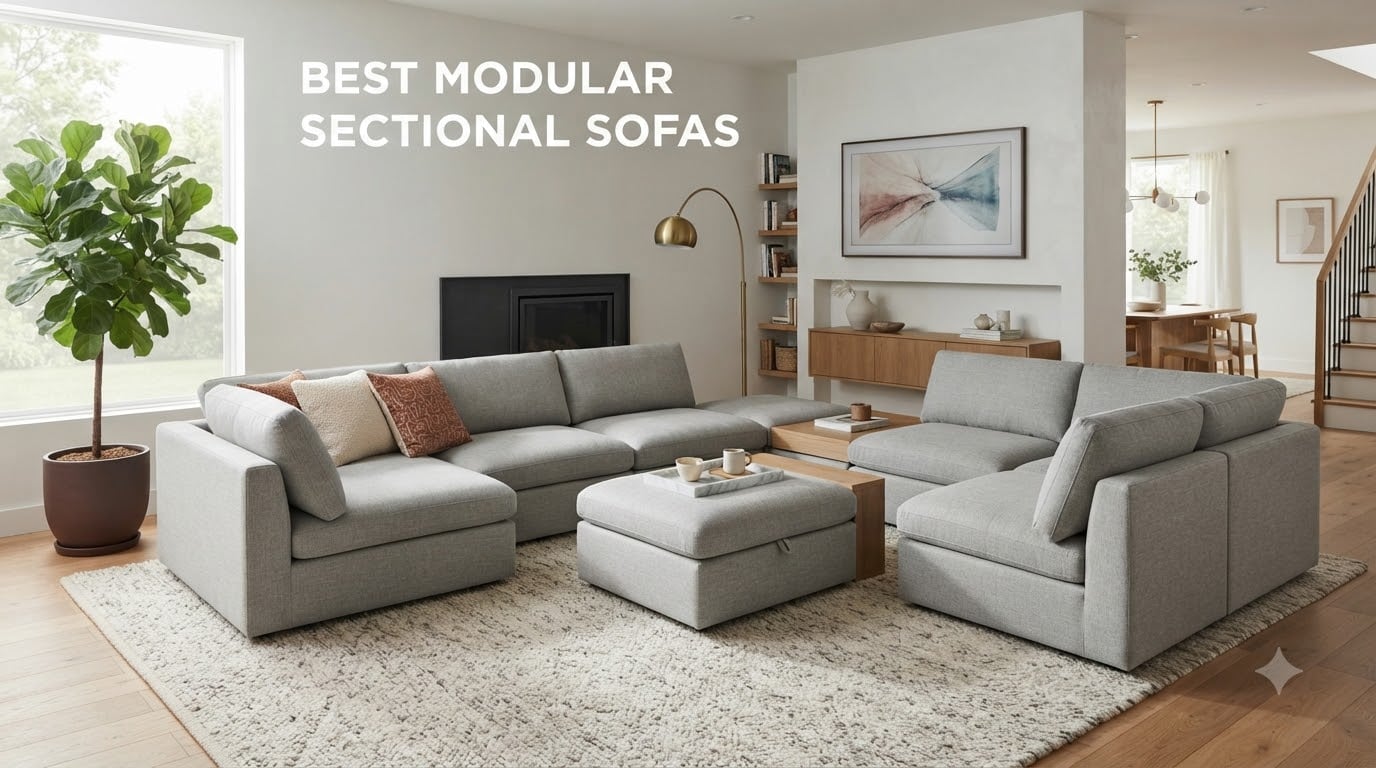 best modular sectional sofas