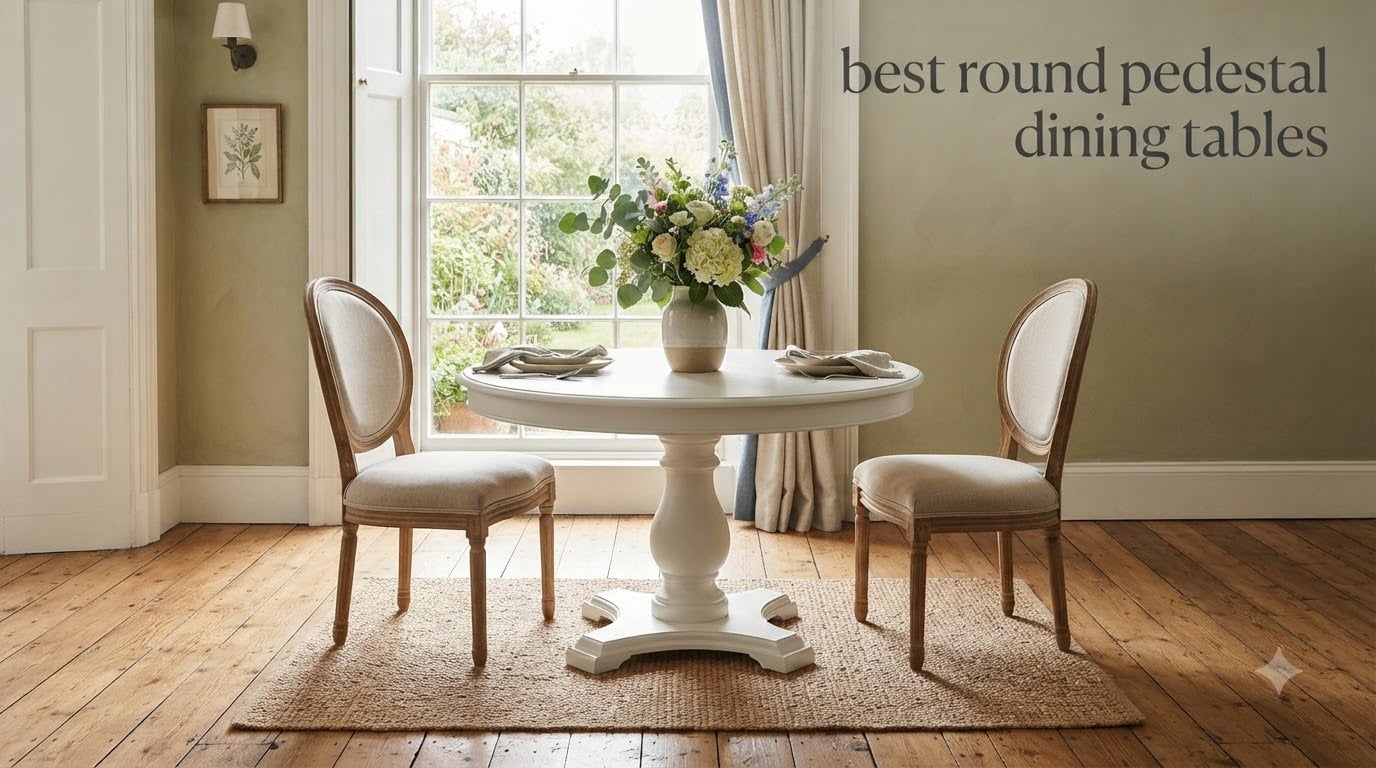 best round pedestal dining tables