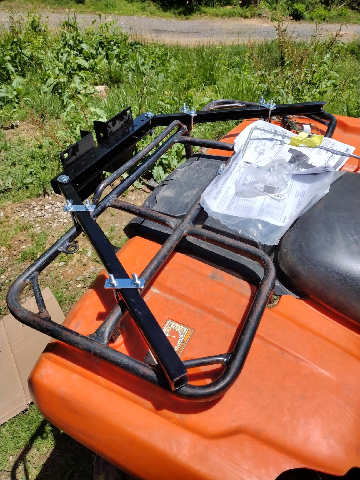Buyers Products ATVS15A ATV 12V Broadcast Spreader 15 Gallon Hopper customer photo 1
