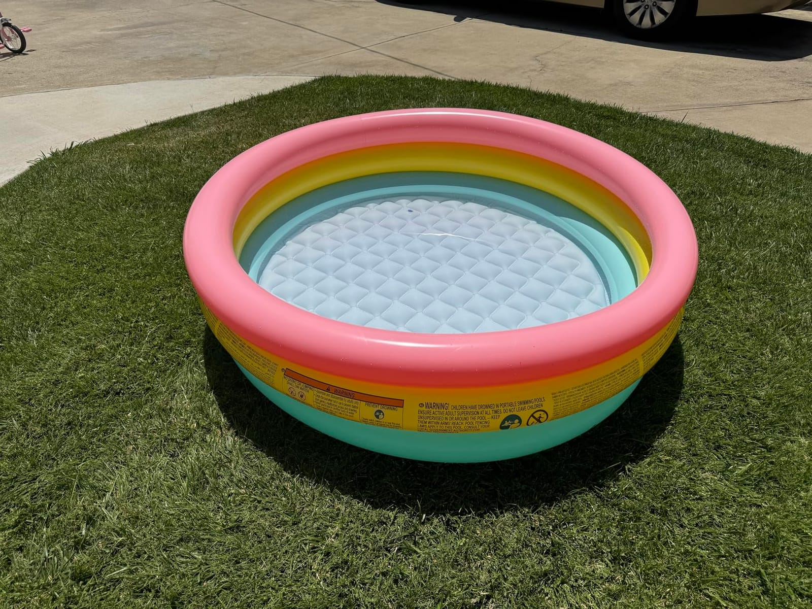 Intex Kiddie Pool - Kid's Summer Sunset Glow Design - 58