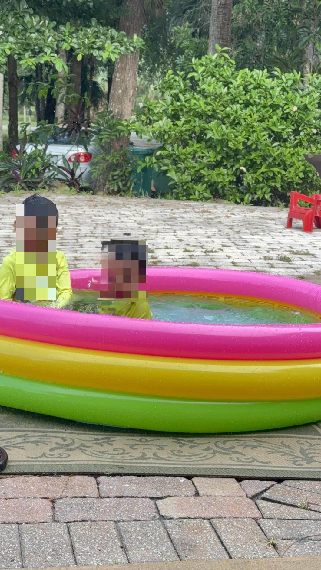 Intex Kiddie Pool - Kid's Summer Sunset Glow Design - 58