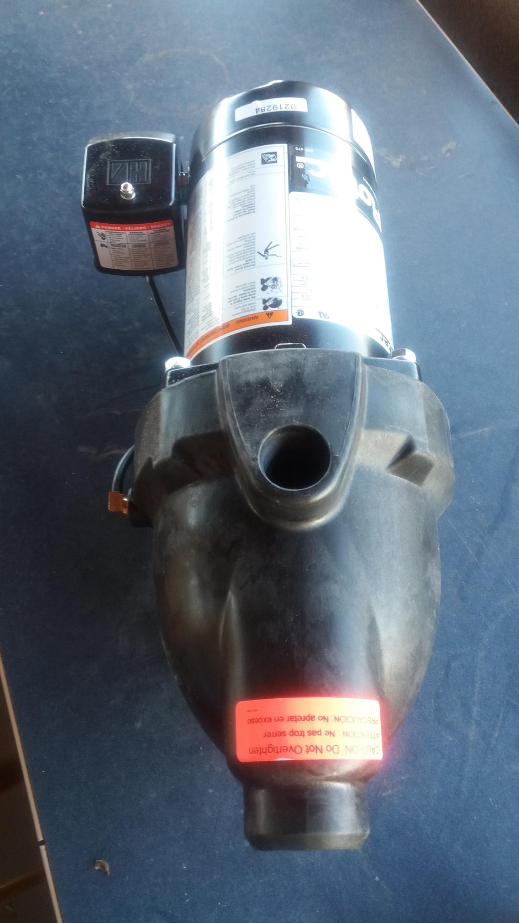 Flotec FP4022-10 Jet Pump, 6.1/12.2 A, 115/230 V, 0.75 hp, 1-1/4 in Suction, 1 in Discharge Connection, 25 ft Max Head customer photo 1
