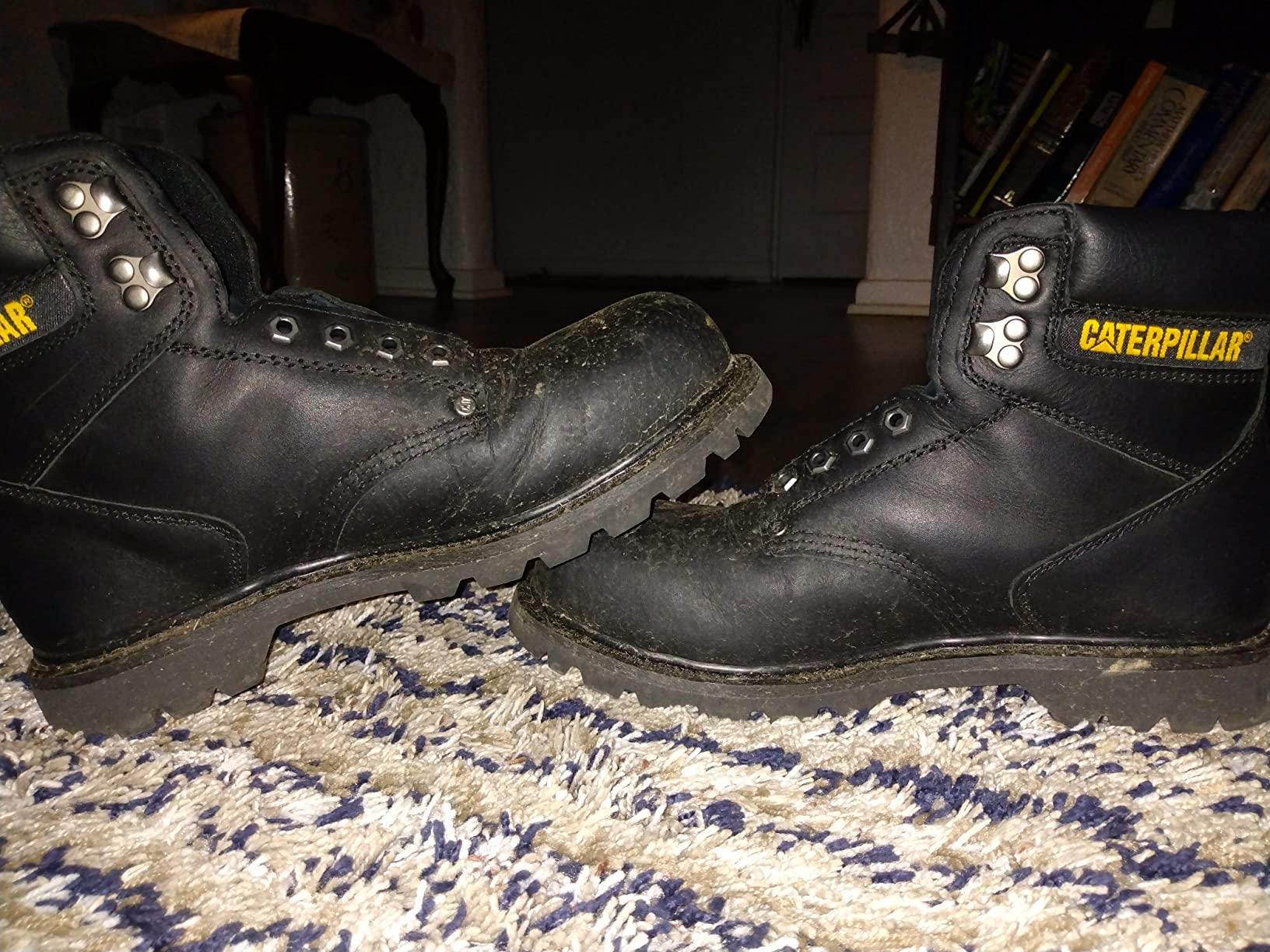 Caterpillar Men's Second Shift Steel Toe Work Boot customer photo 2