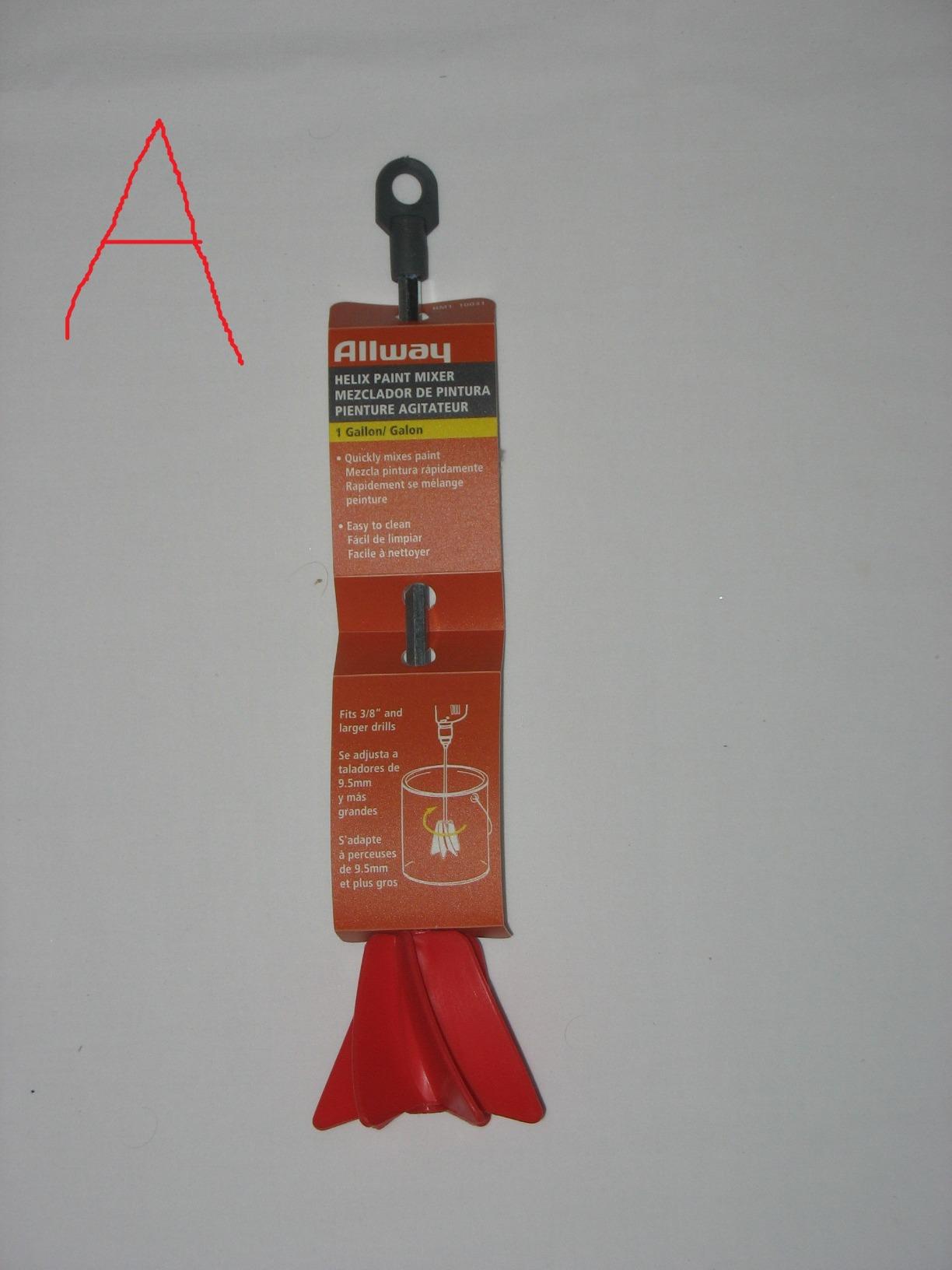 ALLWAY HM1 Original Helix Paint Mixer for Drill customer photo 2
