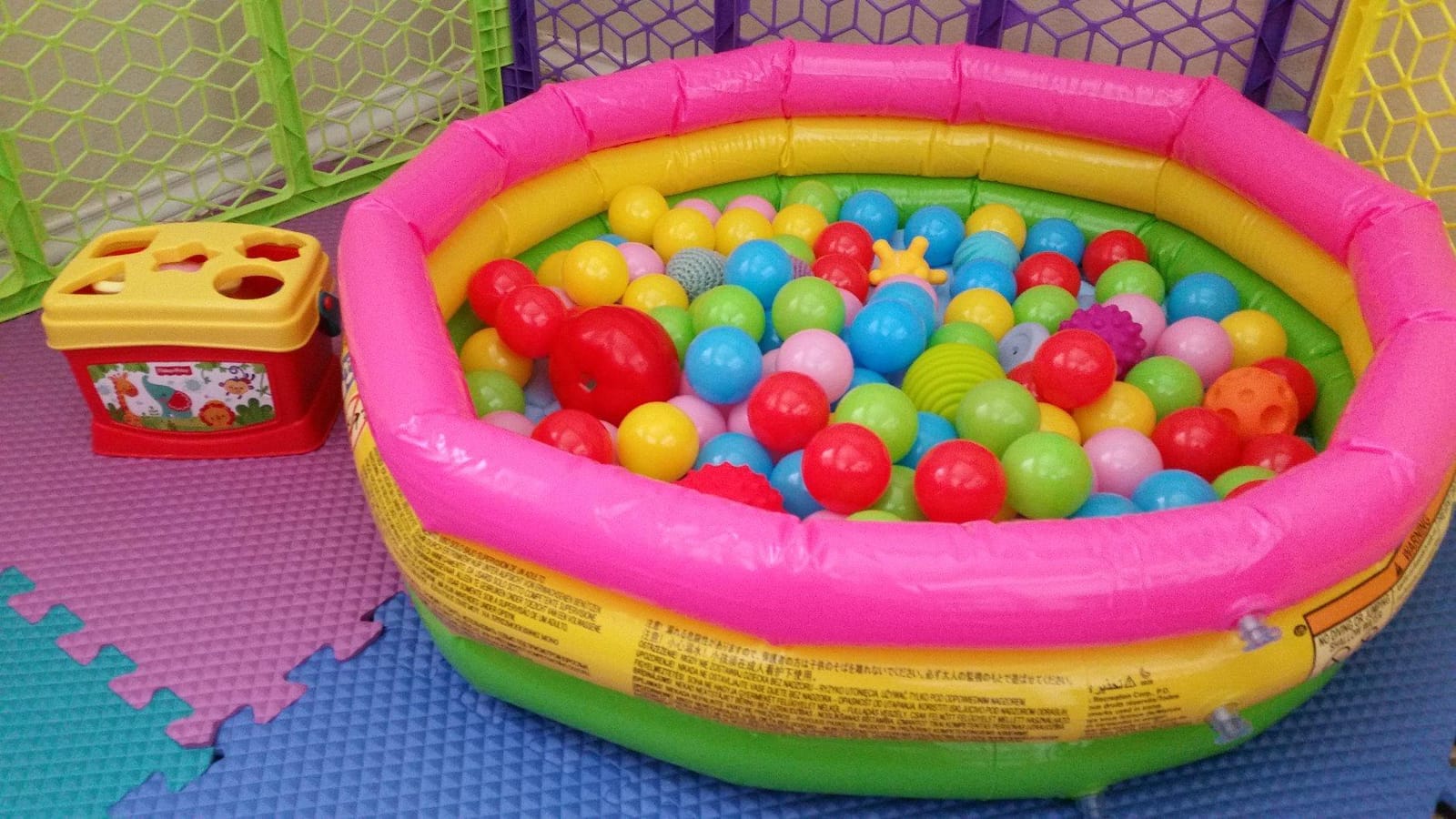 Intex Sunset Glow Baby Pool (34 in x 10 in) customer photo 2