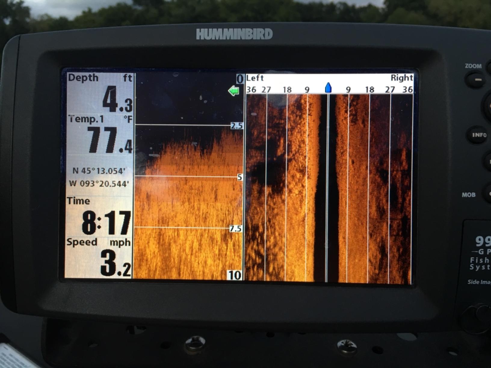Humminbird Transom Transducer – XHS 9 HDSI 180 T customer photo 1