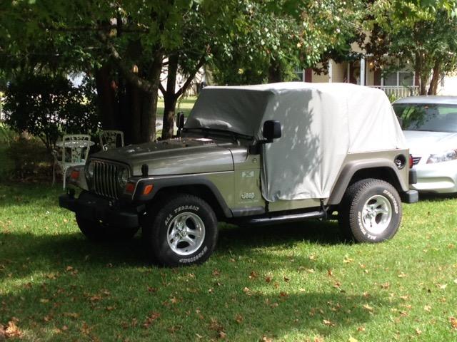 Bestop All Weather Trail Cover 8103709 for Jeep Wrangler TJ 2-Door | Fits Jeep Wrangler TJ, 2-Door, excludes Unlimited, 1997-2006, Charcoal/Gray, 1-Year Warranty customer photo 1