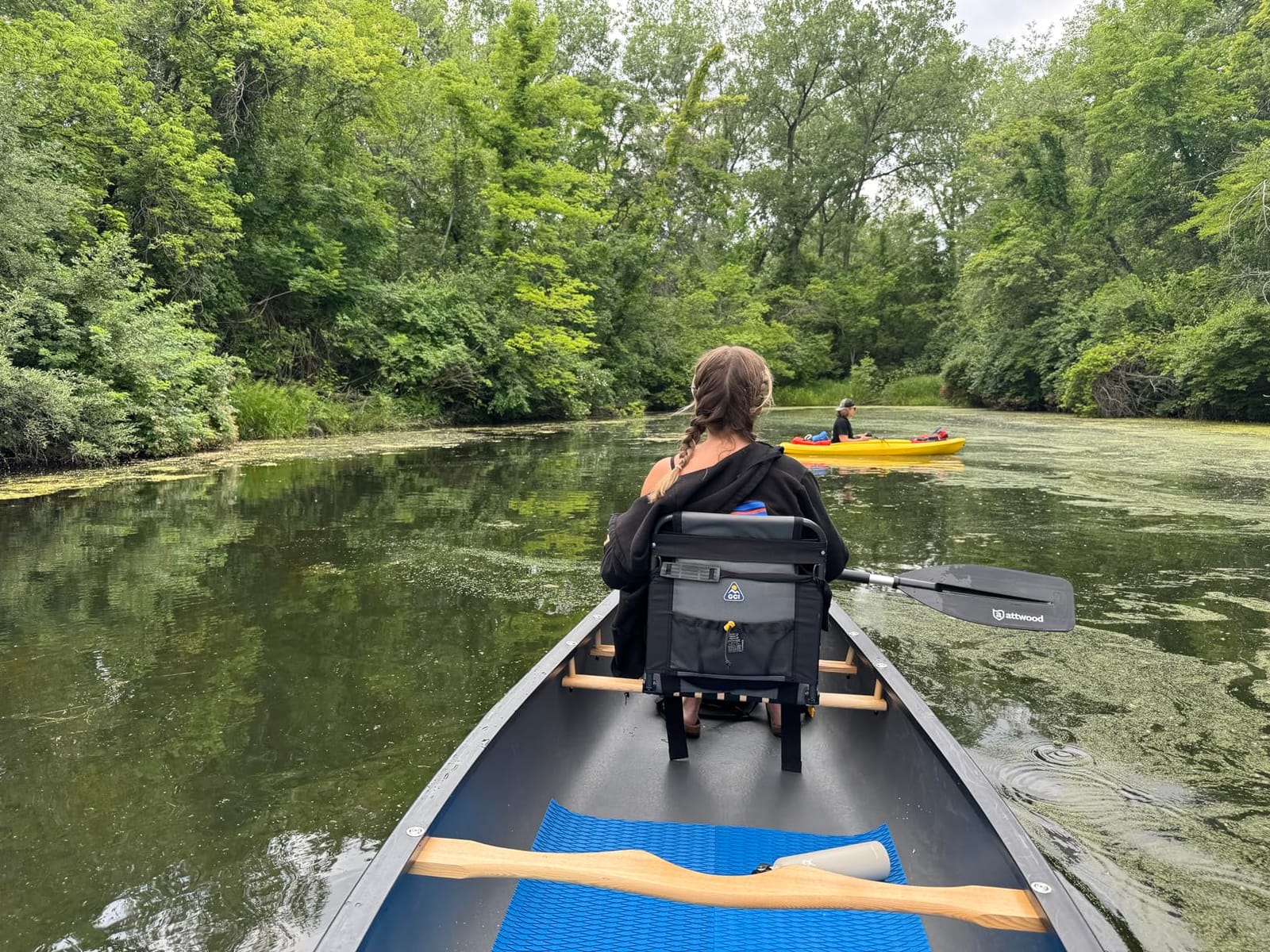 GCI Outdoor SitBacker Adjustable Canoe Seat with Back Support customer photo 2