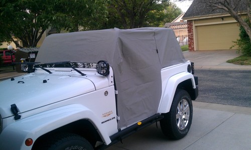 Bestop All Weather Trail Cover 8104009 for Jeep Wrangler JK 2-Door | Fits Jeep Wrangler JK, 2-Door, 2007-2018, Charcoal/Gray, 1-Year Warranty customer photo 1