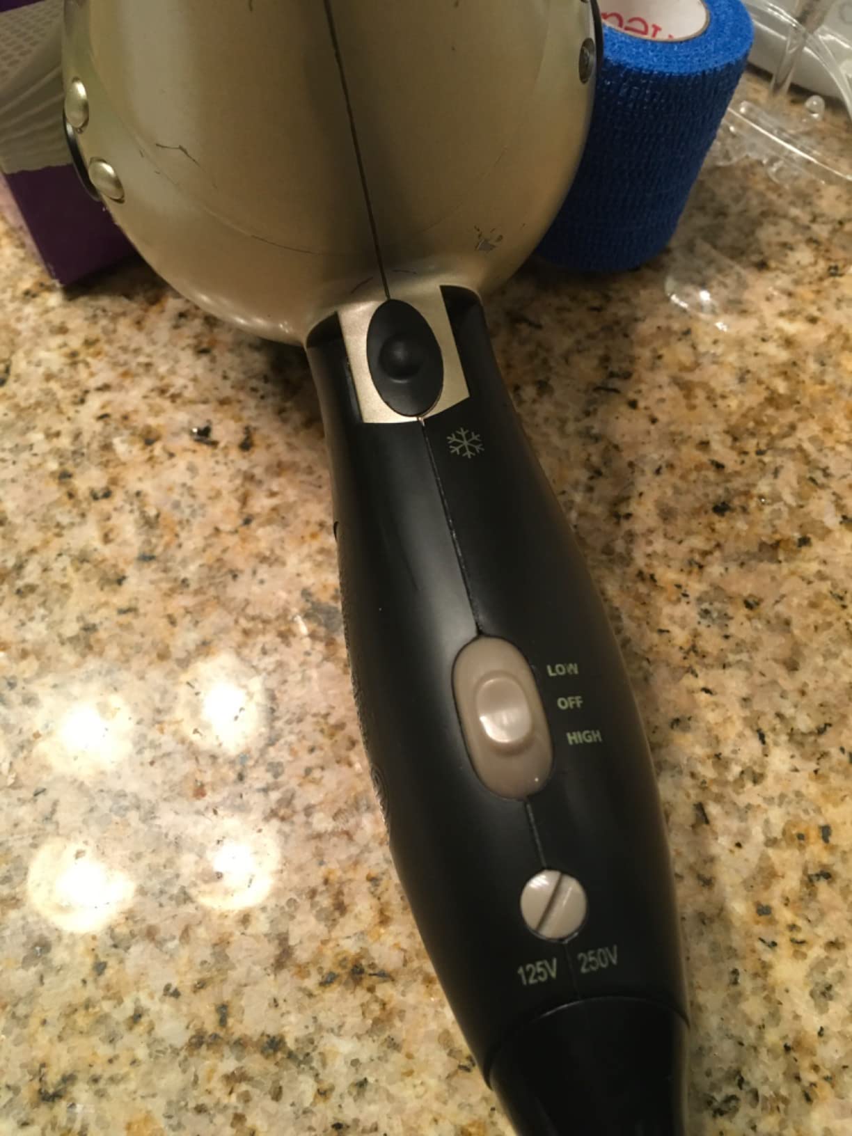 REVLON 1875W Compact Folding Handle Hair Dryer | Great for Travel customer photo 1