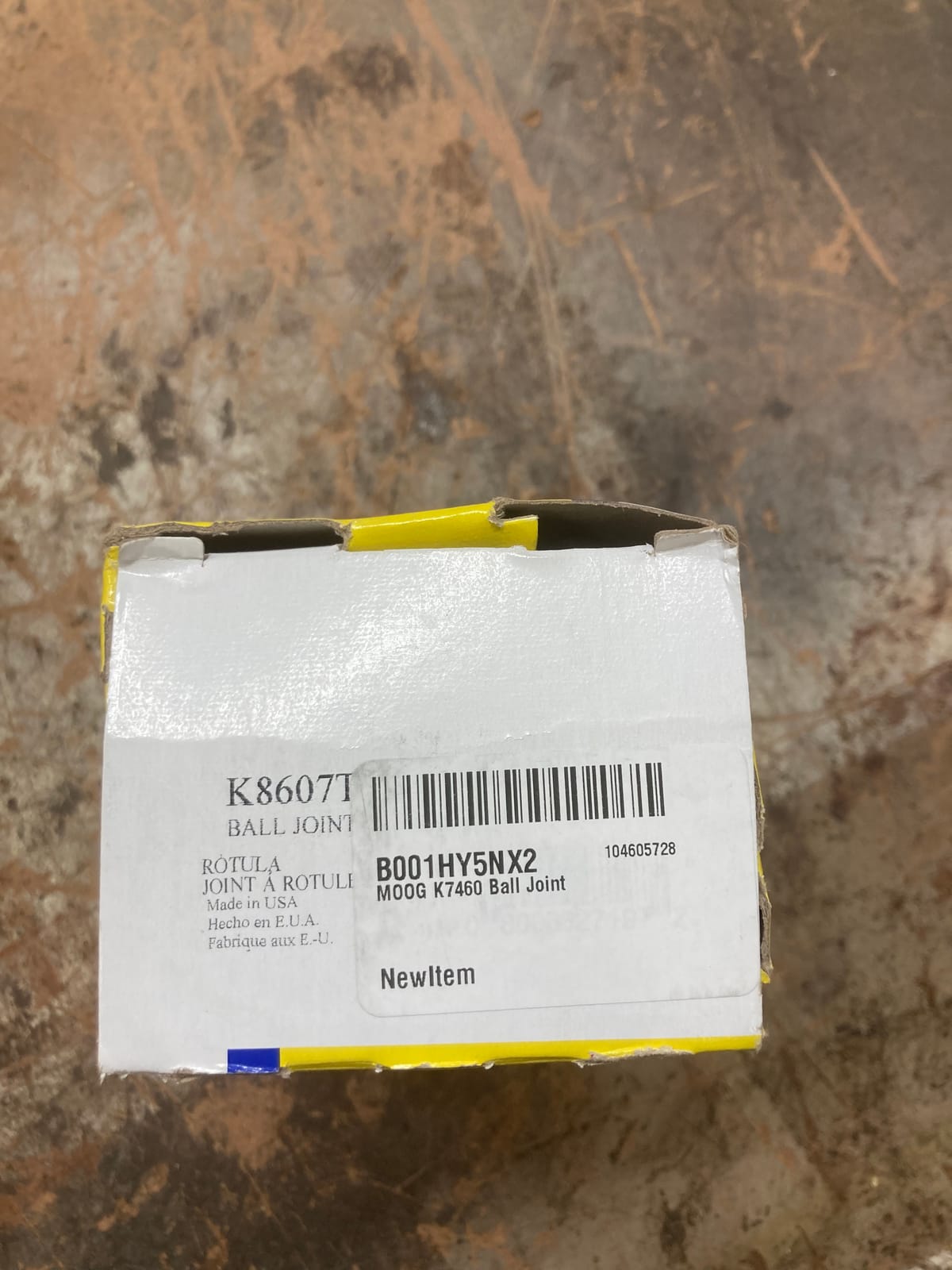 MOOG K7460 Front Upper Suspension Ball Joint for Ram 2500 customer photo 2