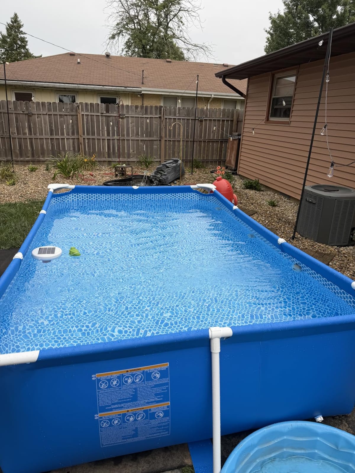 INTEX Metal Frame 9ft 10in x 6ft 6.75in x 29.5in Above Ground Swimming Pool | 28272EH - Pool Only (Pump Not Included) customer photo 2
