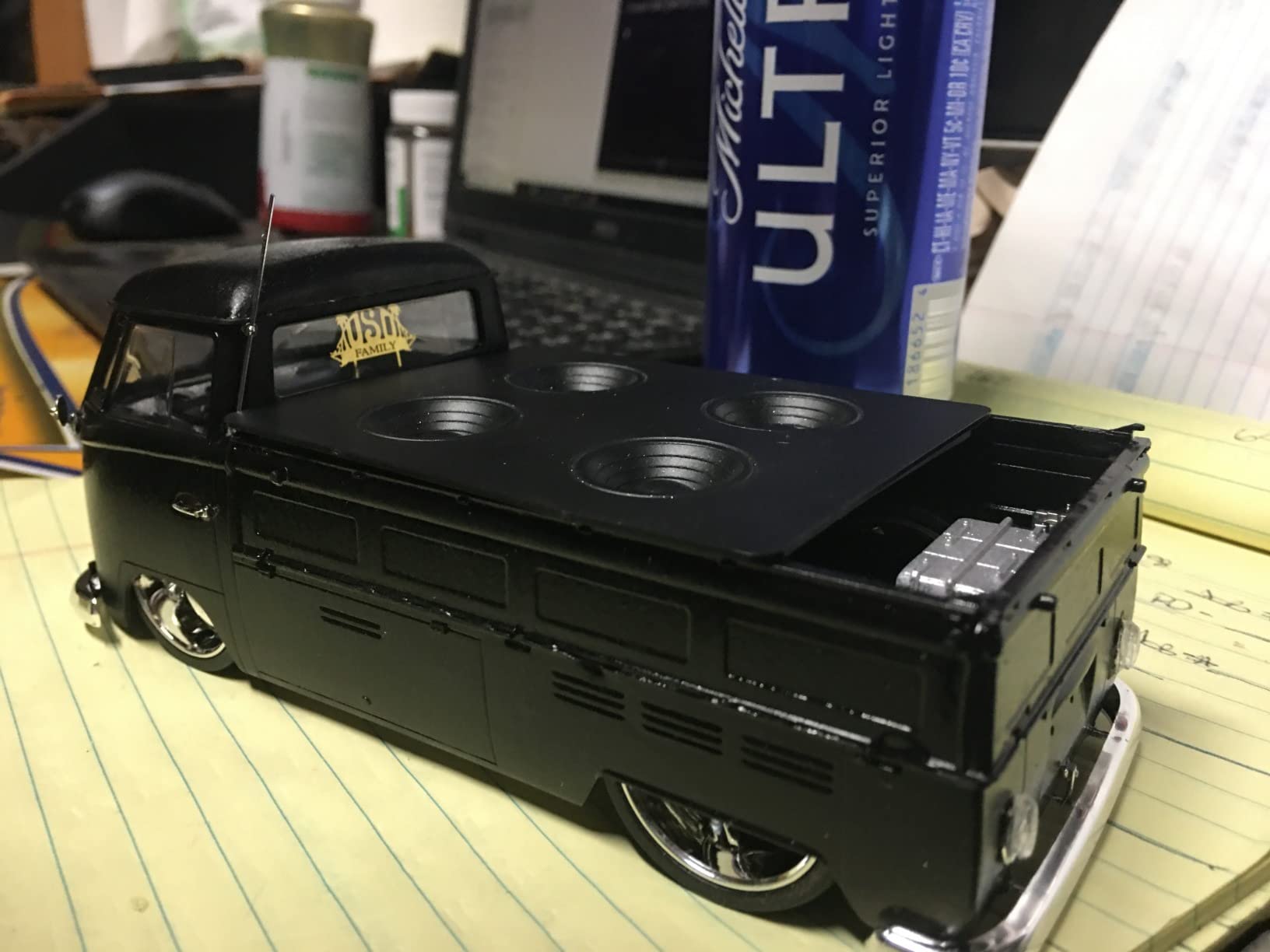 Hasegawa HMCC11 1:24 Scale VW Type 2 Pick-Up Truck Model Building Kits customer photo 1