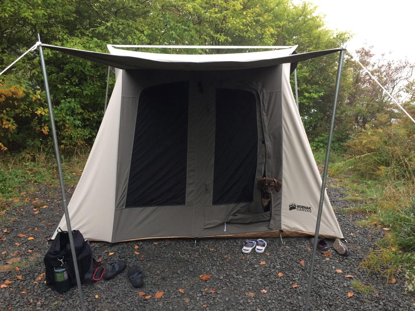 Flex-Bow Deluxe Canvas Camping Tents customer photo 2