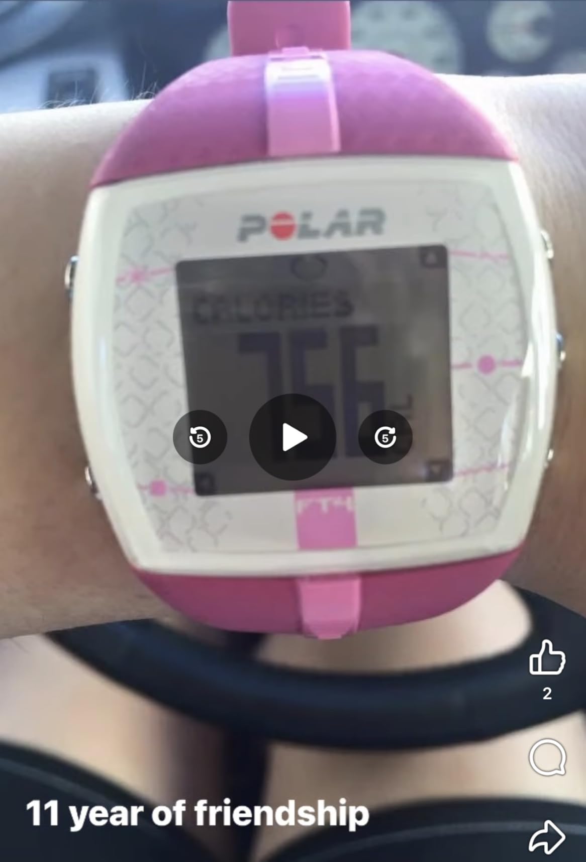 Polar FT4 Heart Rate Monitor customer photo 2