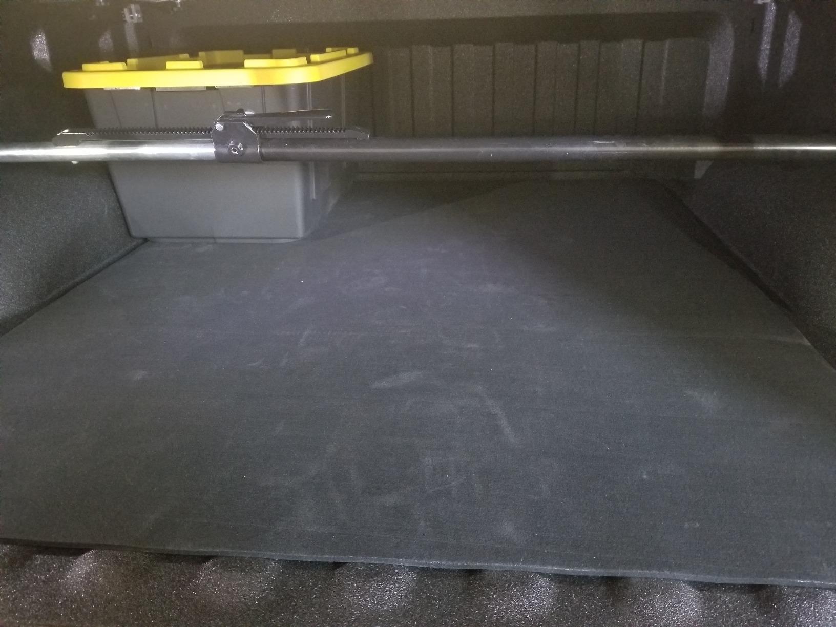 Rubber-Cal Recycled Flooring 1/4 in. x 4 ft. x 7 ft. - Black Rubber Mats customer photo 1