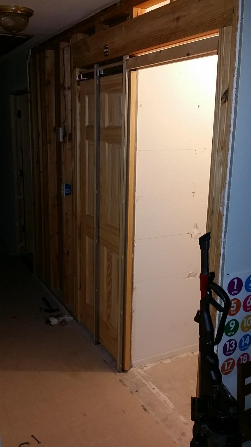 Johnson Hardware 1500 Series Commercial Grade Pocket Door Frame for 2x4 Stud Wall (36 Inch x 84 Inch) customer photo 1