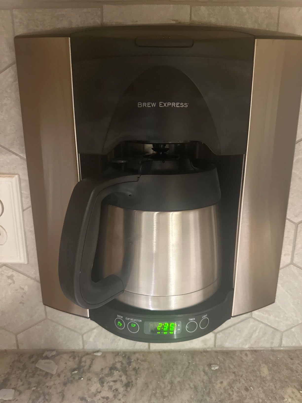 10 CUP BUILT-IN-THE-WALL - SELF FILLING COFFEE SYSTEM customer photo 1