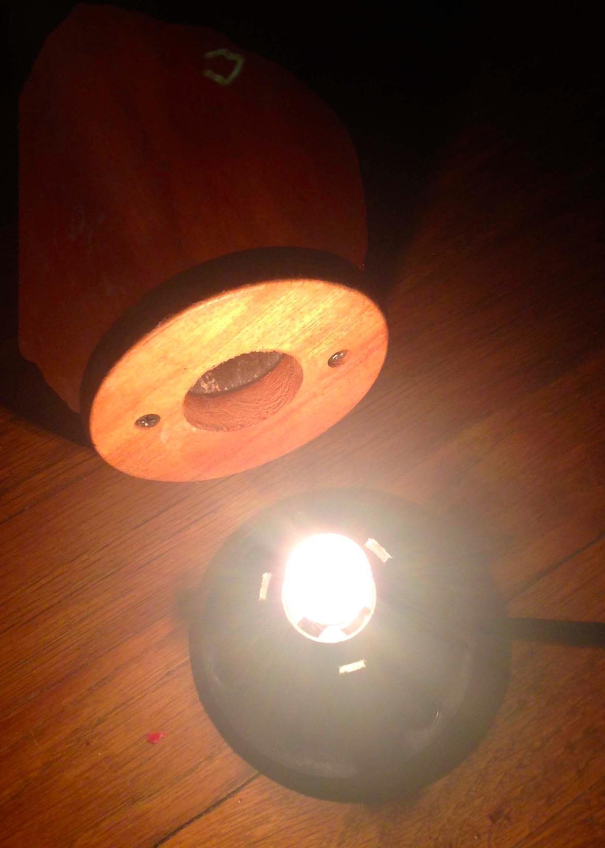 WBM LLC Himalayan Glow Natural Pink Salt Lamp with Brightness Control Dimmer Switch, Wooden Base & Salt Lamps Bulb | 6-8 LBS customer photo 1