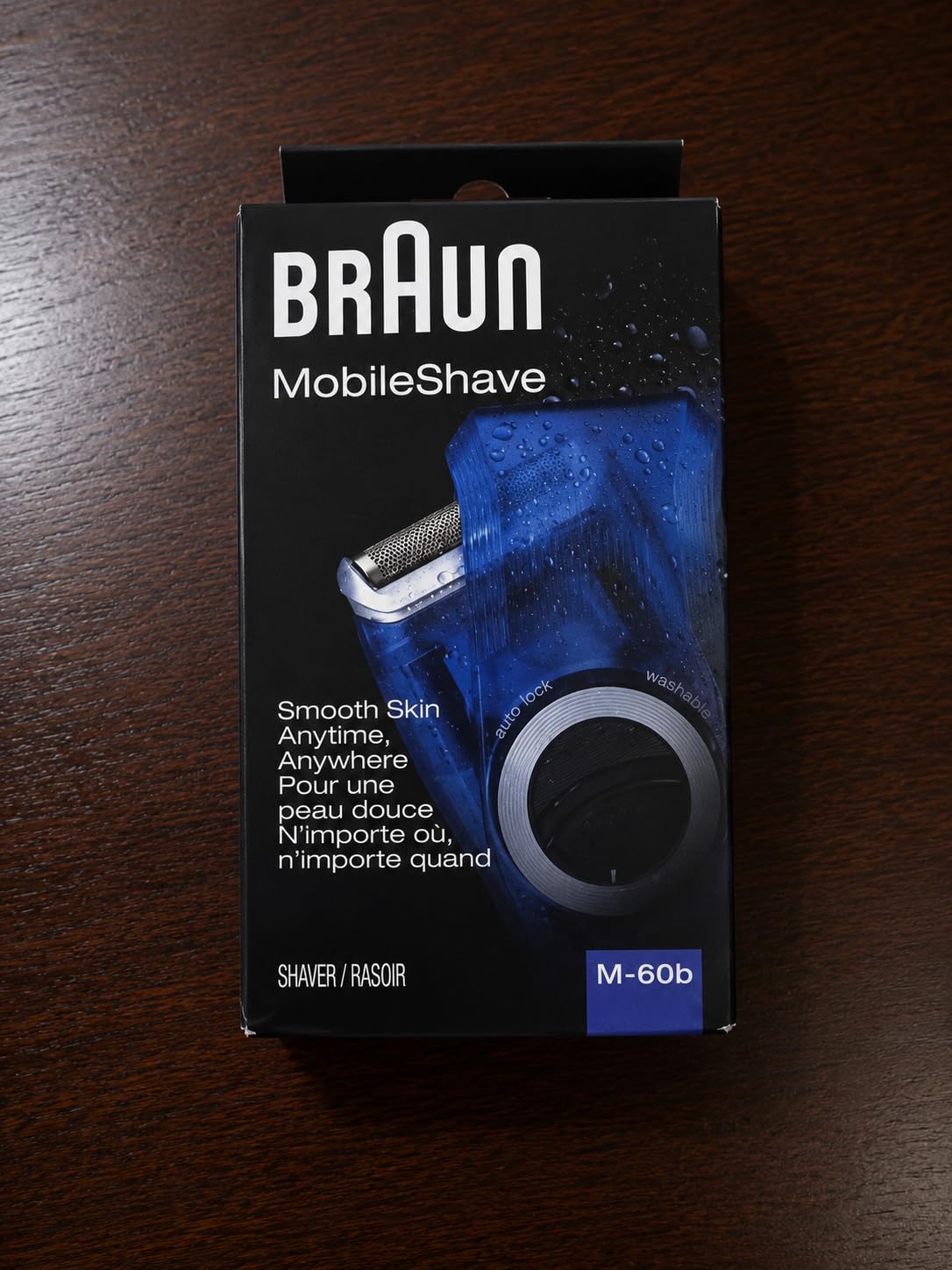 Braun Electric Razor for Men, M60b Mobile Electric Foil Shaver, Washable customer photo 2