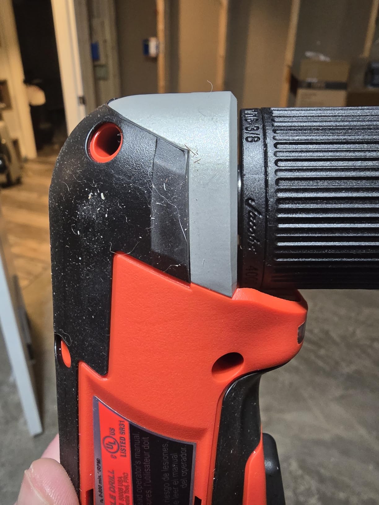 Milwaukee 2415-20 M12 12-Volt Lithium-Ion Cordless Right Angle Drill, 3/8 In, Bare Tool customer photo 1