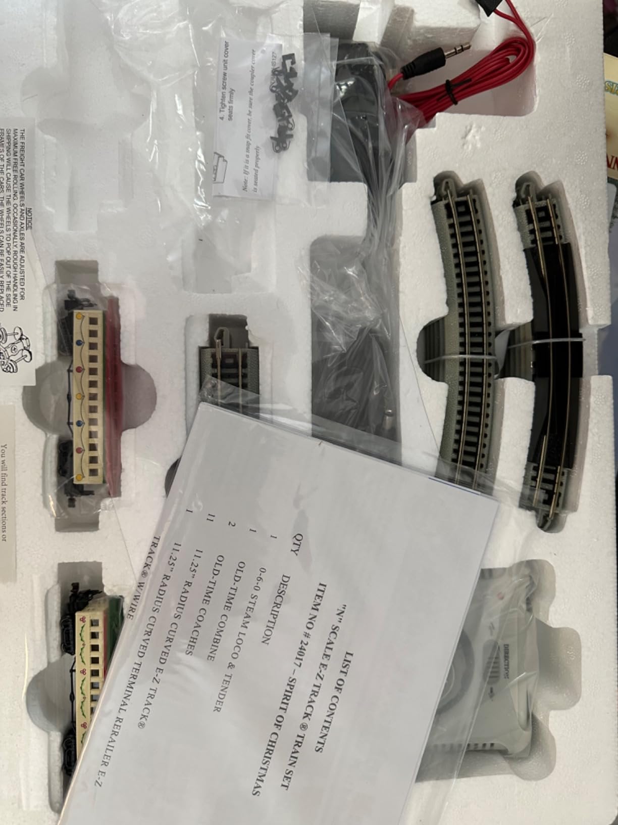 Bachmann Trains Spirit of Christmas Ready to Run Electric Train Set N Scale customer photo 2