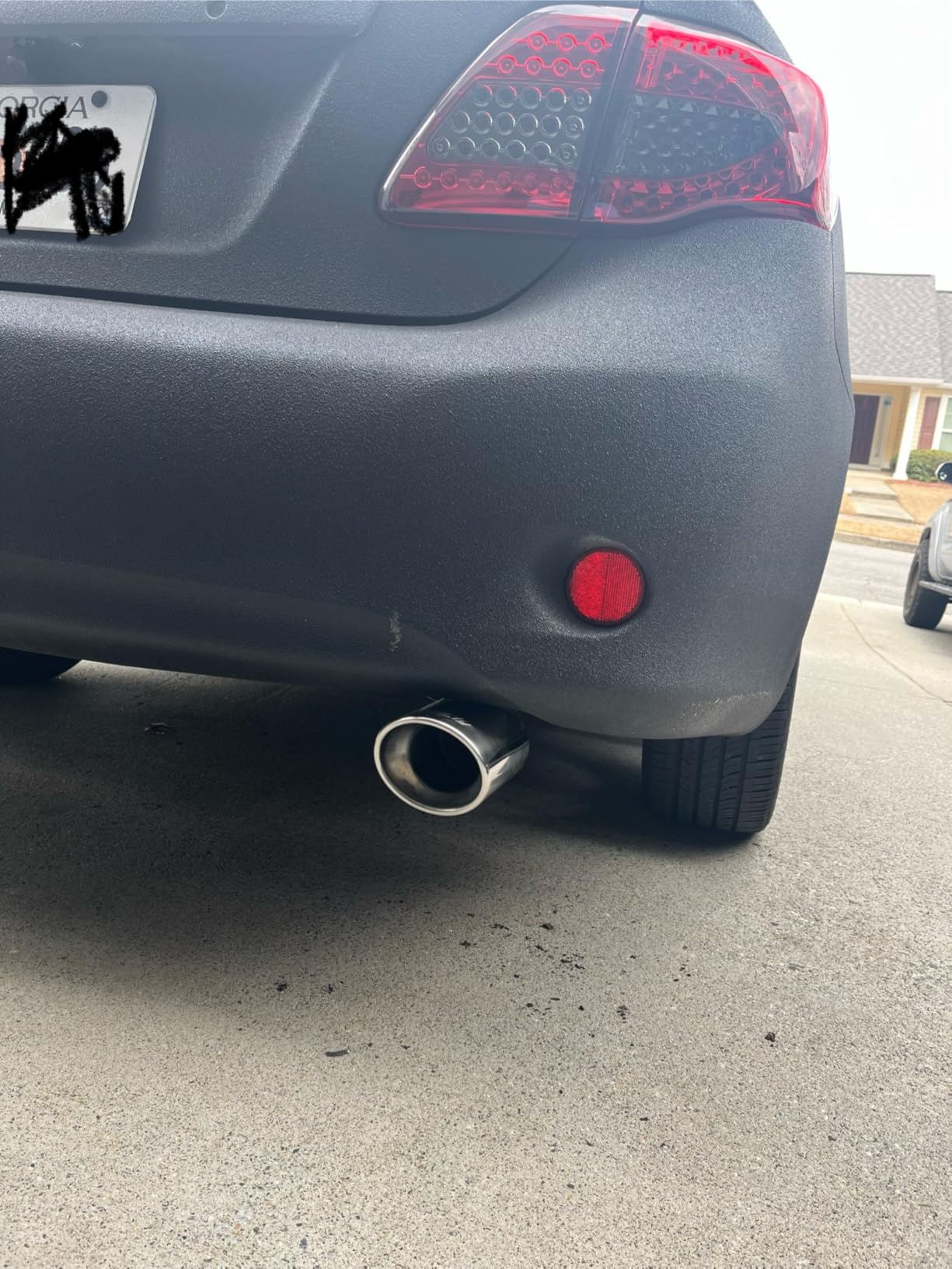 BORLA 11795 Axle-Back Performance Exhaust System for 2009-2013 Toyota Corolla S & XRS 1.8L/ 2.4L 4 Cyl. T-304 Stainless Steel S-Type Single Right Rear Exit Single 4.25