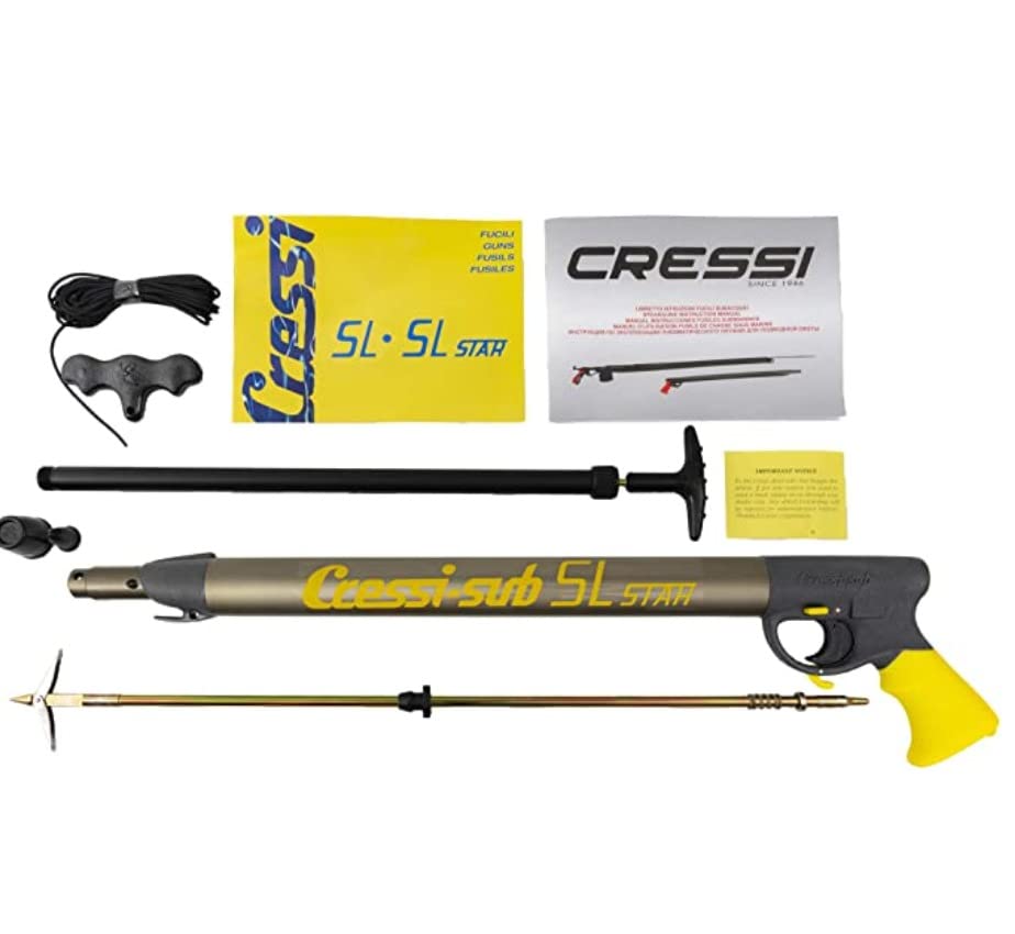 Cressi Reliable and Precise Pneumatic Spearfishing Speargun | SL Star: made in Italy customer photo 1